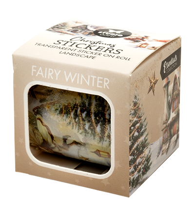 Studio Light - Clear Stickers Fairy Winter on a roll Essentials nr. 51 Studio Light - Clear Stickers Fairy Winter on a roll Essentials nr. 51