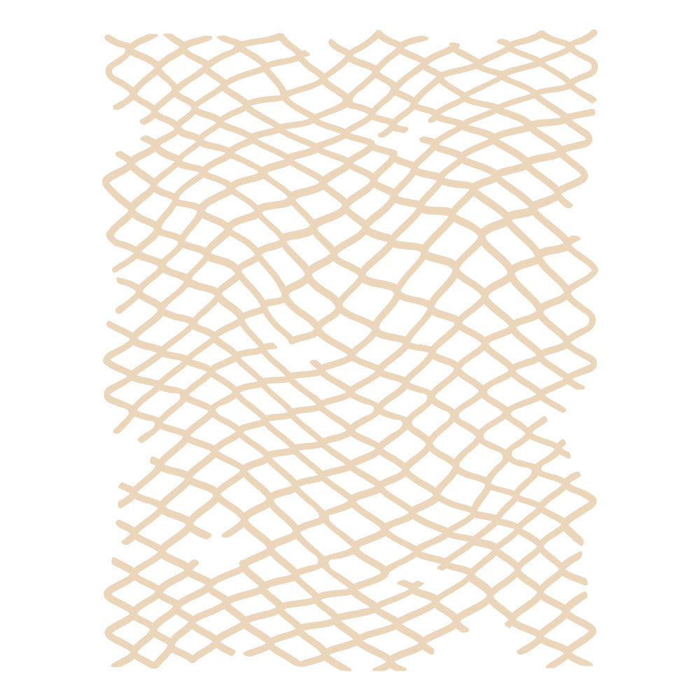 Honey Bee - Netting A2 Cover Plate - Honey Cut Honey Bee - Netting A2 Cover Plate - Honey Cut