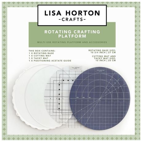 Lisa Horton Crafts Rotating Crafting Platform