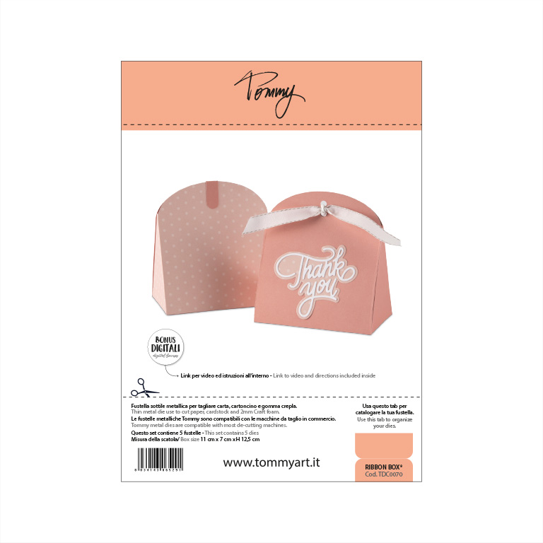 Tommy fustella – Ribbon Box Tommy fustella – Ribbon Box