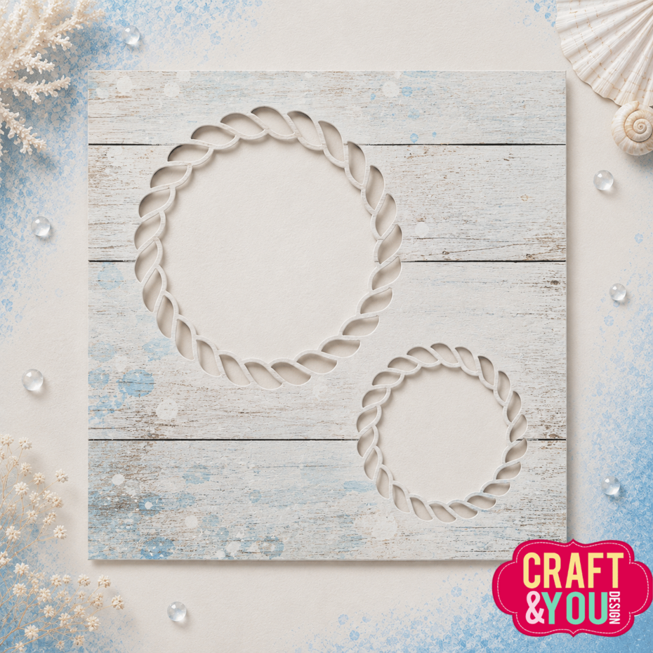 Craft & You Design - Rope Frames Dies by Bea