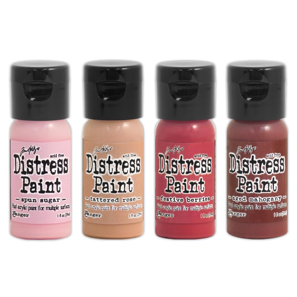 Tim Holtz Distress Paint W/Flip Top - Paint Kit #1 Tim Holtz Distress Paint W/Flip Top - Paint Kit #1