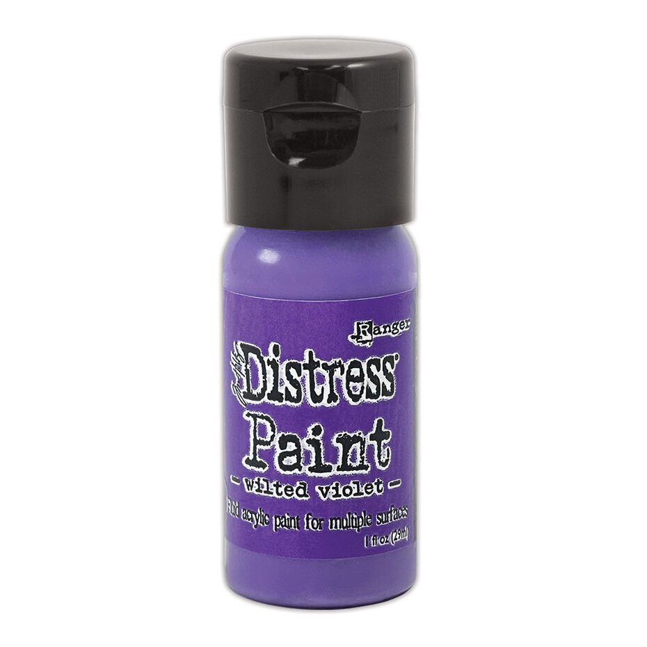 Ranger - Tim Holtz Distress Paint Flip Top Wilted Violet 1 fl oz (29 ml)