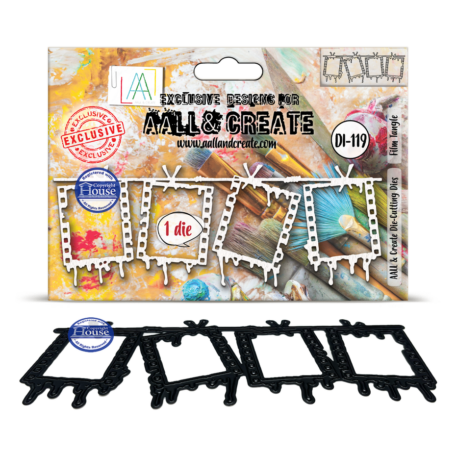 AALL & Create - Through the Lens Die-Cutting Die Set Film Tangle by Autour de Mwa & Co