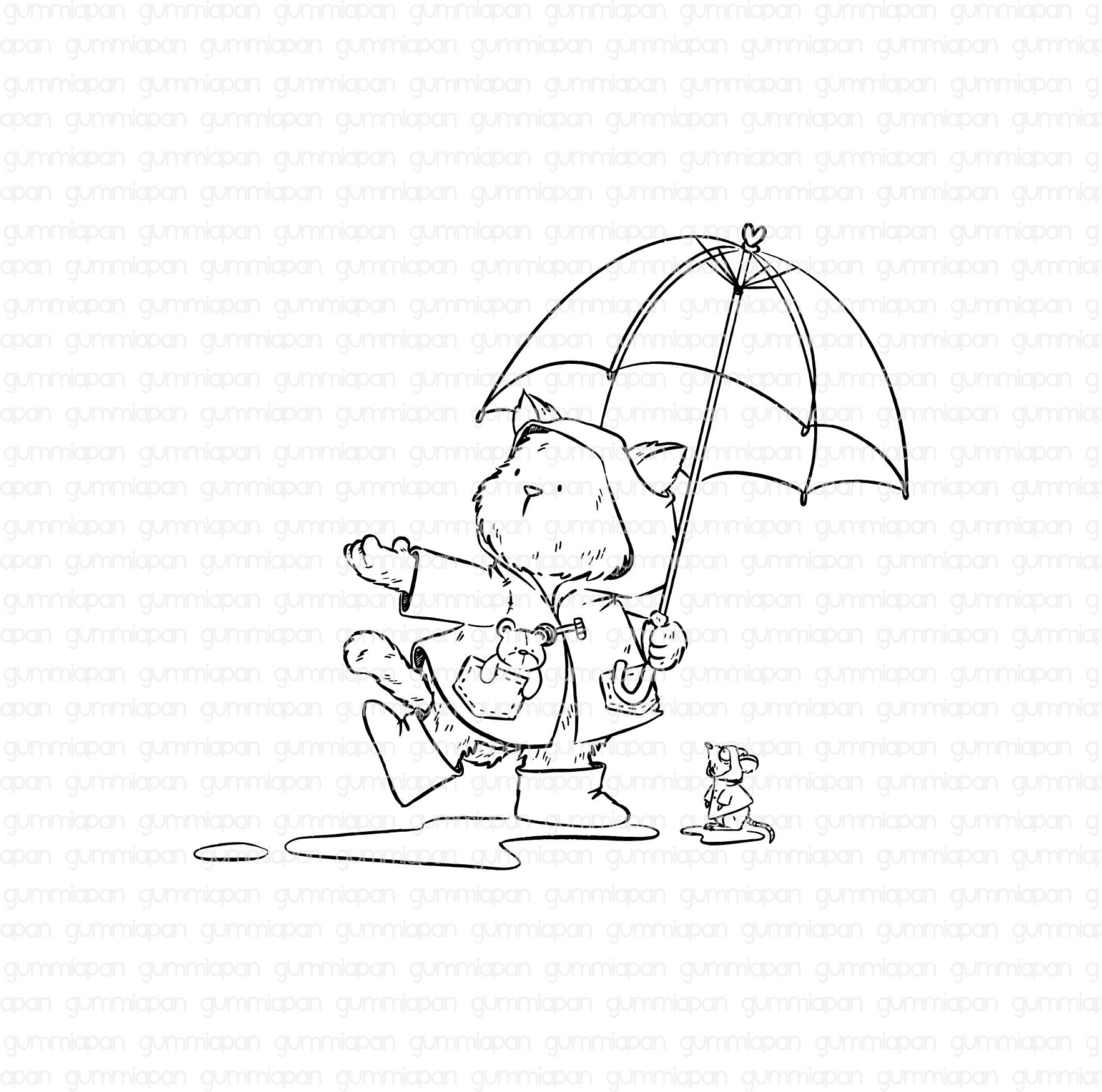 Gummiapan - Shower me with Love Gummiapan - Shower me with Love