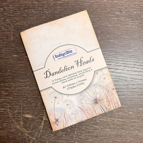 IndigoBlu - Dandelion Heads A5 Paper Book