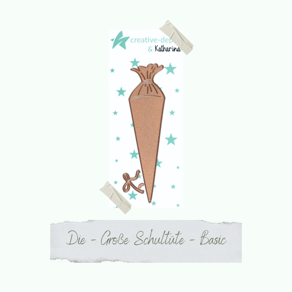 Creative Depot -  Die - Große Schultüte - Basic 