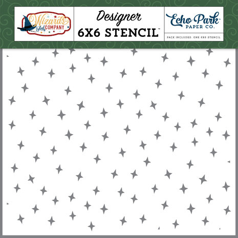 Echo Park - Charming Sparkles Stencil