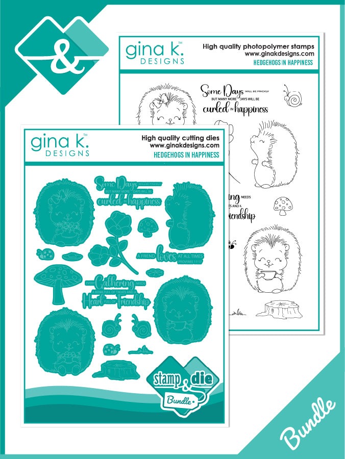 Gina K Designs - BUNDLE- Hedgehogs in Happiness