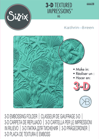 Sizzix - 3D Textured Impressions by Kath Breen Under the Sea