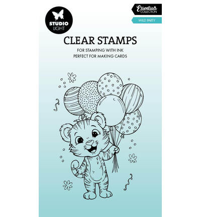 SL Transparente Stempel – Wild Party, Tiger Essentials Nr. 949