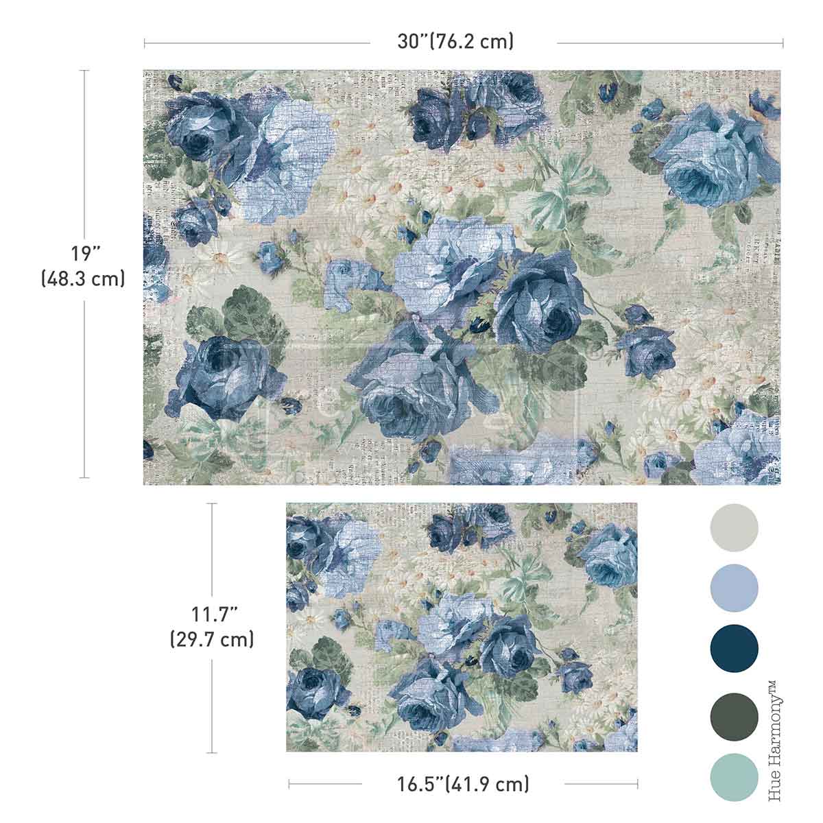 Re-Design - Double Delight Decoupage Fiber Paper Set – Meadow Melodies