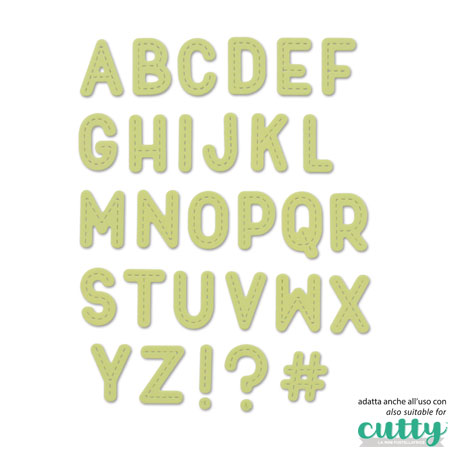 Impronte d´Autore - CML-C Puffy Alphabet
