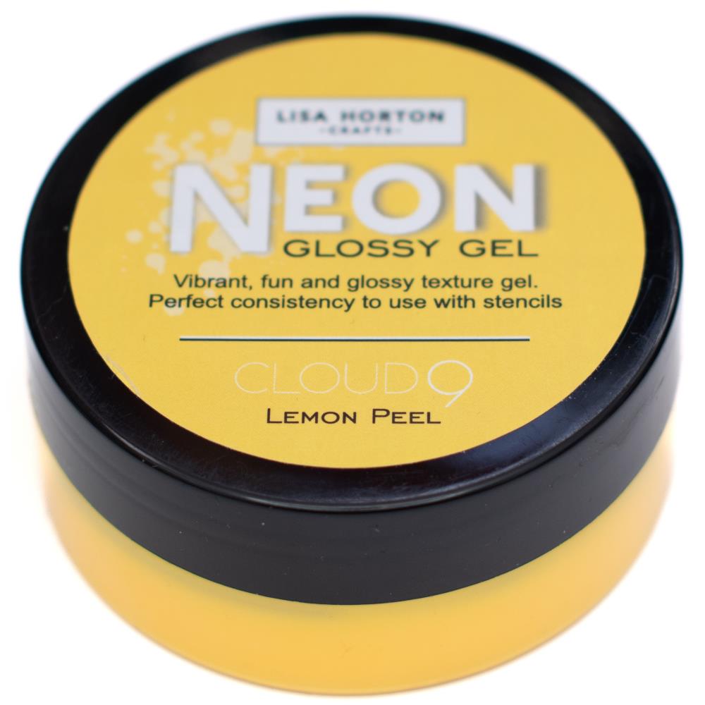 Lisa Horton Crafts Neon Glossy Gel -  Lemon Peel 