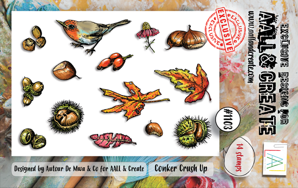 AALL & Create - Stamp Set A Conker Crush Up