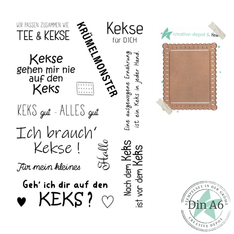 Creative Depot - Bundle - Lustige Kekskarte  Creative Depot - Bundle - Lustige Kekskarte