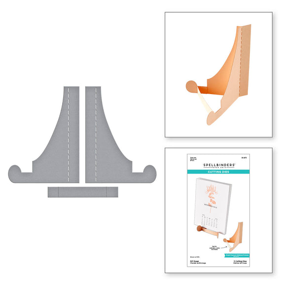 Spellbinders - DIY Easel Etched Dies from the Florals Through the Year Collection Spellbinders - DIY Easel Etched Dies from the Florals Through the Year Collection