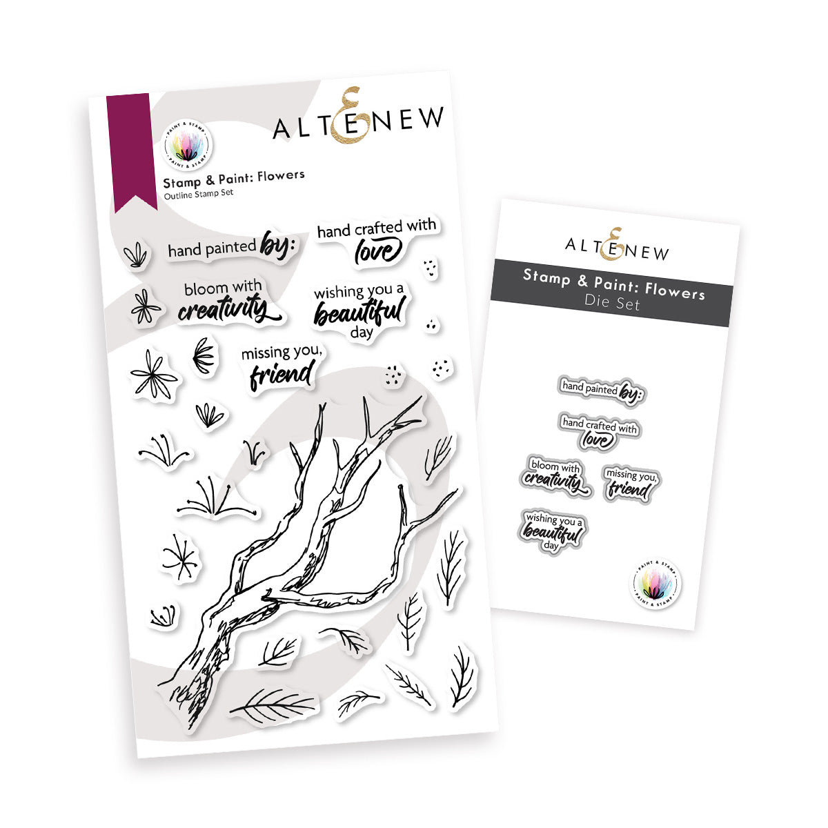 Altenew - Stamp & Paint Flowers