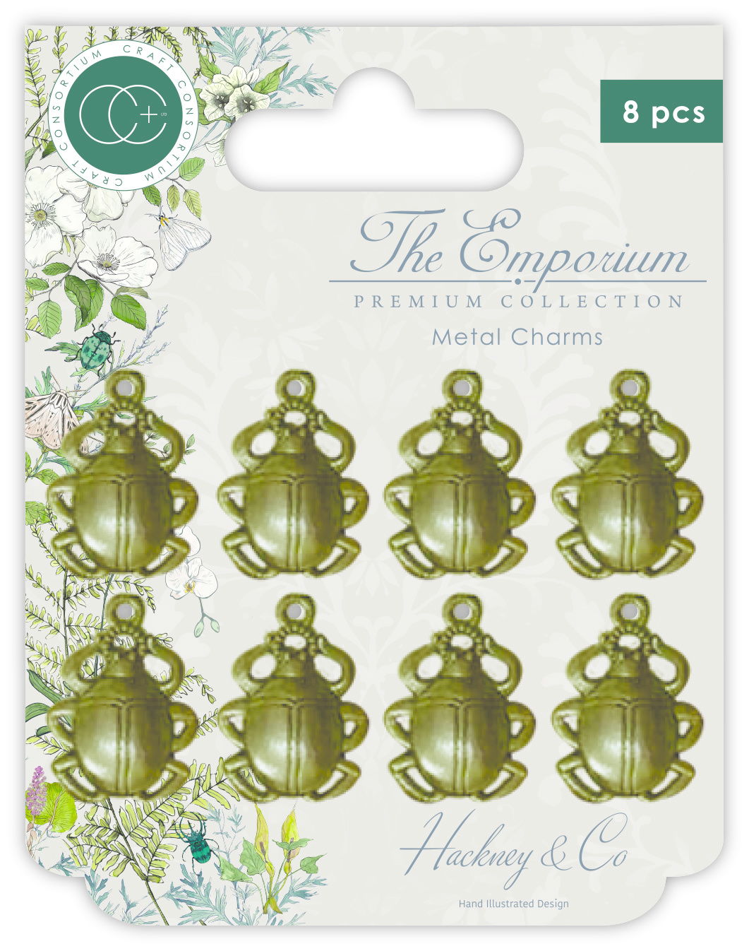 Craft Consortium Tell The Bees - Special Edition - Metal Charms - Gold Bees