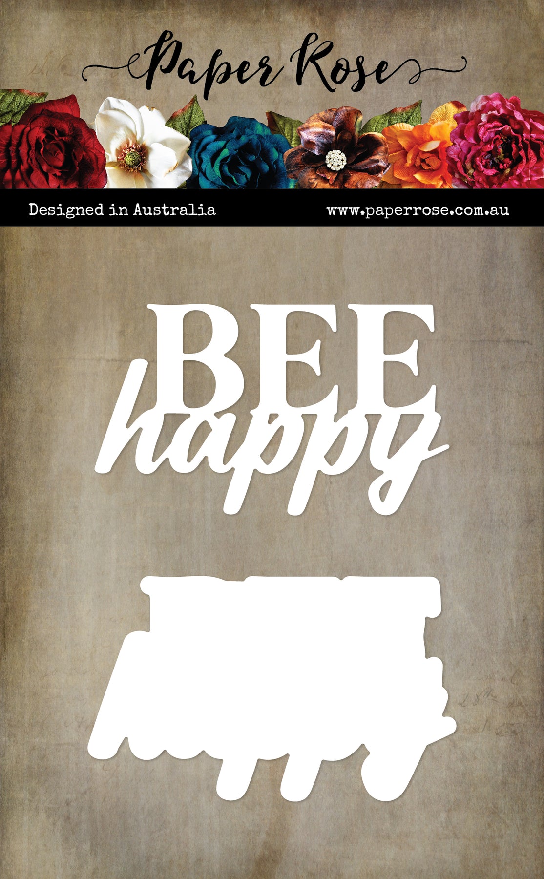 Paper Rose - Bee Happy Layered Metal Cutting Die