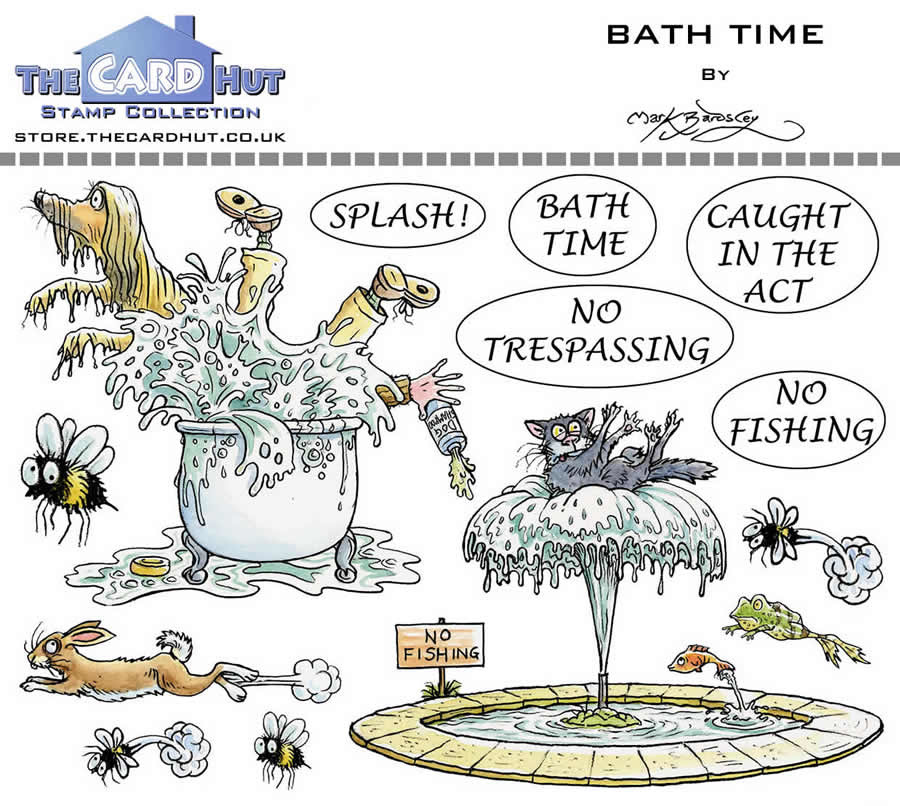 the-card-hut-bath-time-clear-stamps-mbpbt the-card-hut-bath-time-clear-stamps-mbpbt