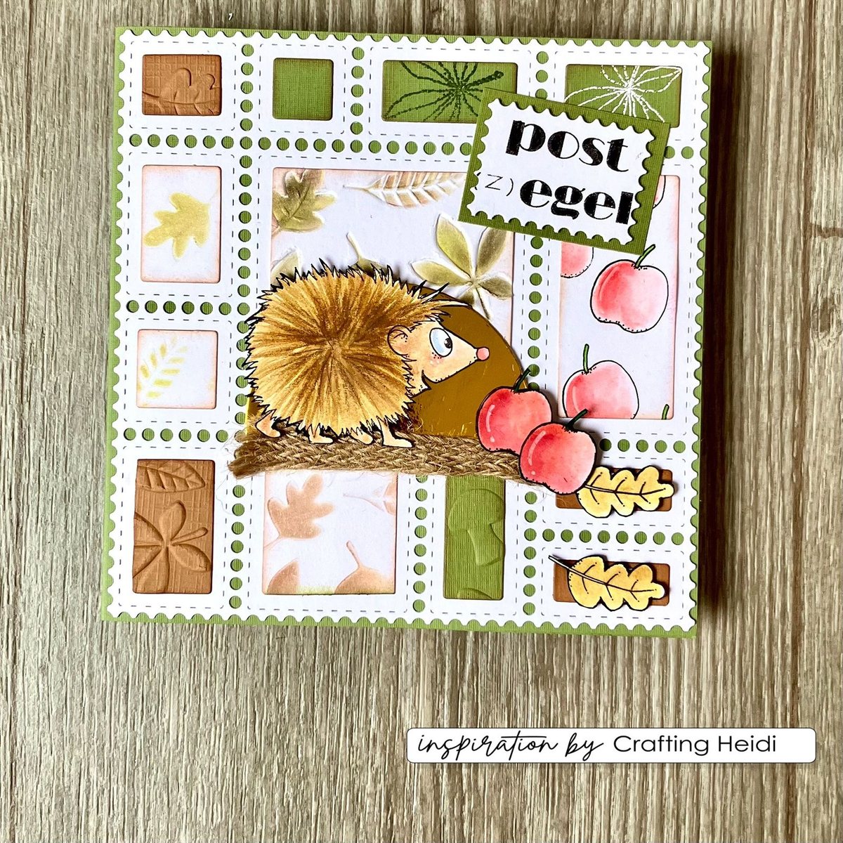 Vaessen Creative • Silikonstempel by Carla Creates Hedgy 2 15St.