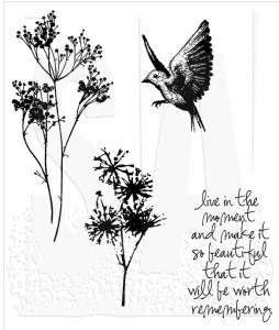 Tim Holtz Cling Mount Stamps: Nature's Moments Tim Holtz Cling Mount Stamps: Nature's Moments