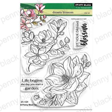 Penny Black - DREAMS BLOSSOM ( CLEAR STAMPS)