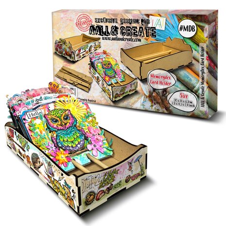 AALL and Create - MemoryDex Storage Box Kit Card Holder AALL and Create - MemoryDex Storage Box Kit Card Holder