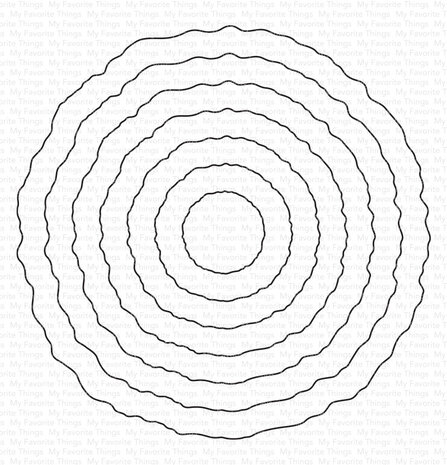My Favorite Things Die - Watercolor Circle STAX Die-namics My Favorite Things Die - Watercolor Circle STAX Die-namics