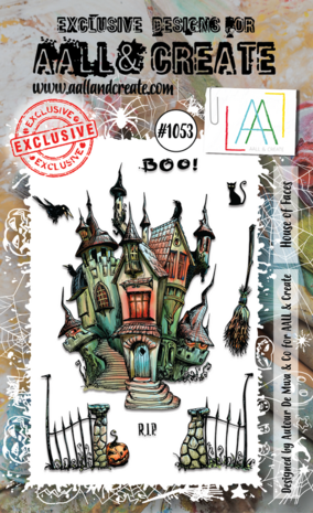 AALL and Create - Stamp Set A6 House of Faces
