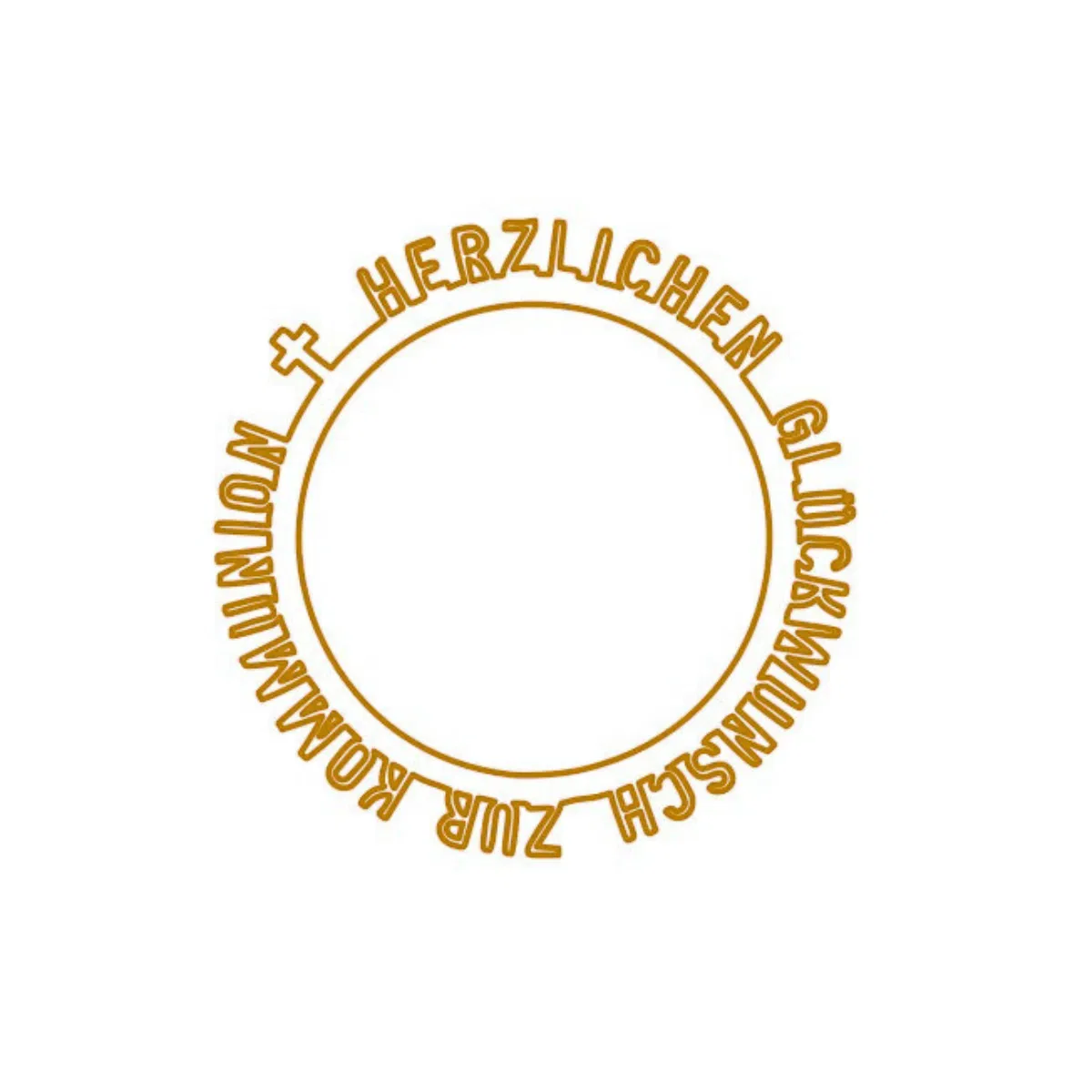 Creative Depot - Die - Wortkreisstanze - Kommunion