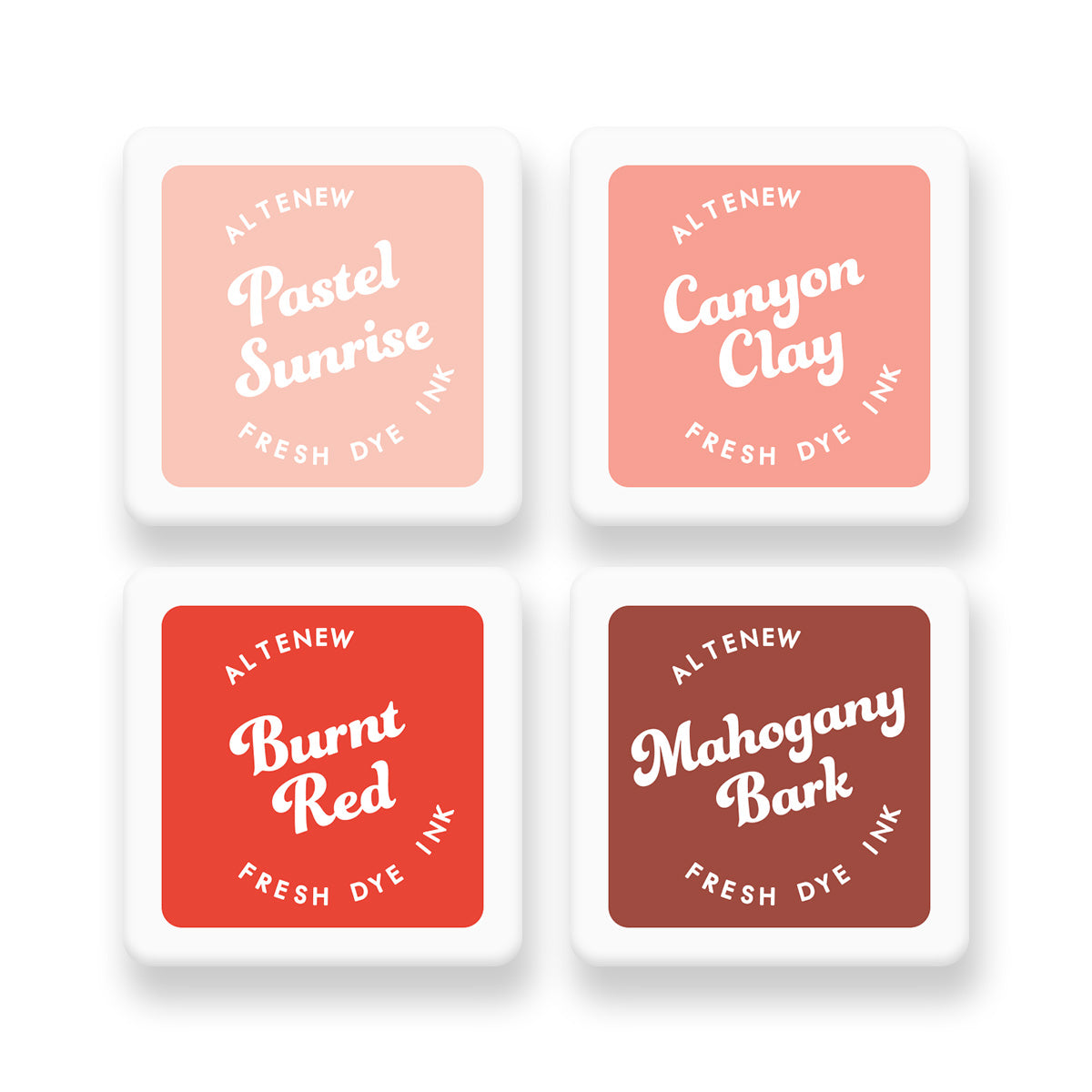 Altenew - Martian Terrain Fresh Dye Ink Mini Cube Set Altenew - Martian Terrain Fresh Dye Ink Mini Cube Set