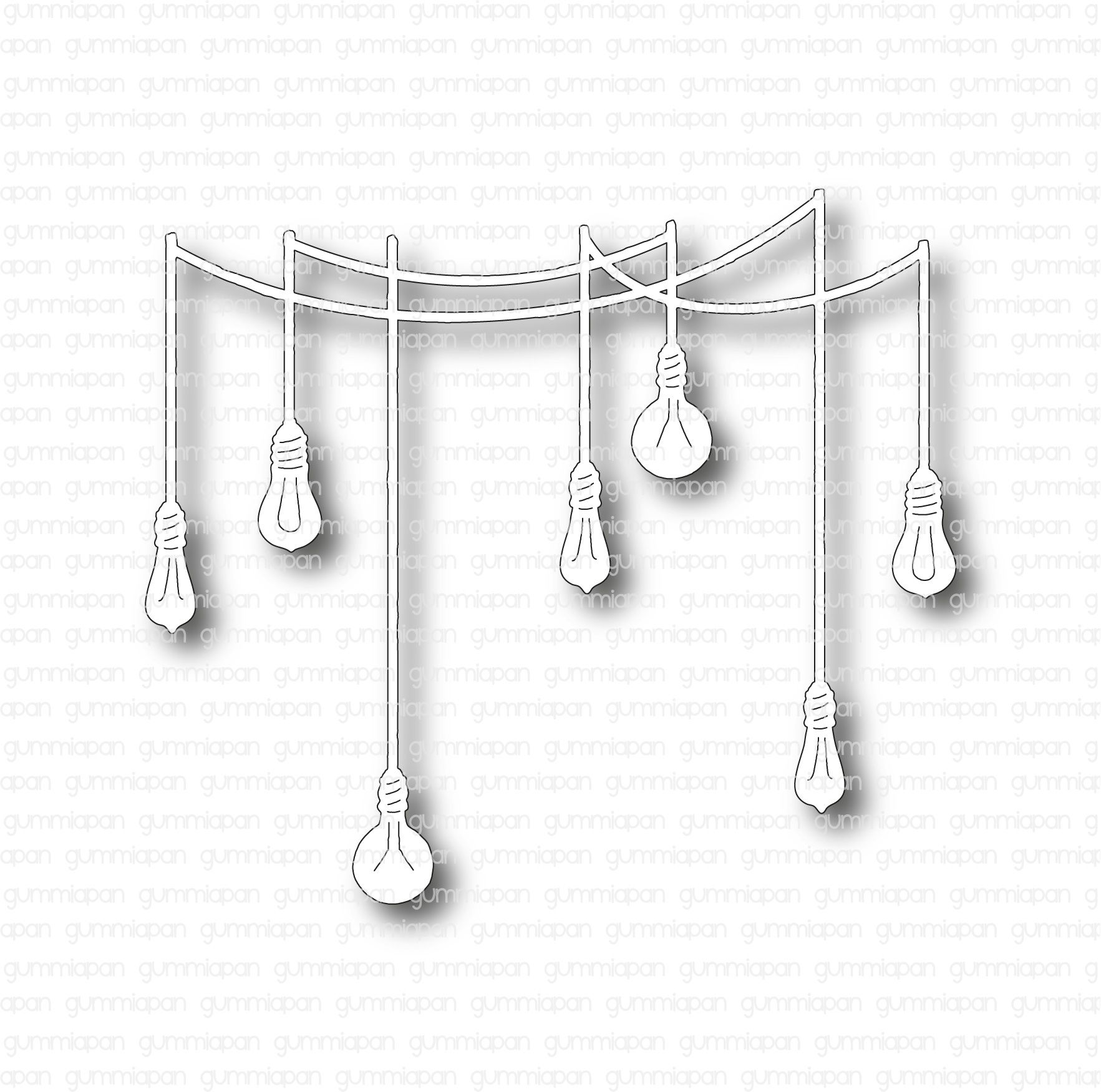Gummiapan - Hanging Light Bulbs