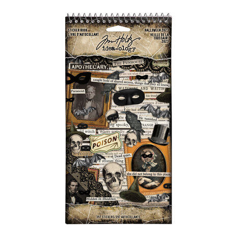 Idea-Ology Tim Holtz Halloween Sticker Book