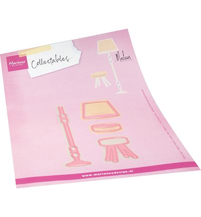 Marianne D Collectables - Lamp & Stool by Marleen