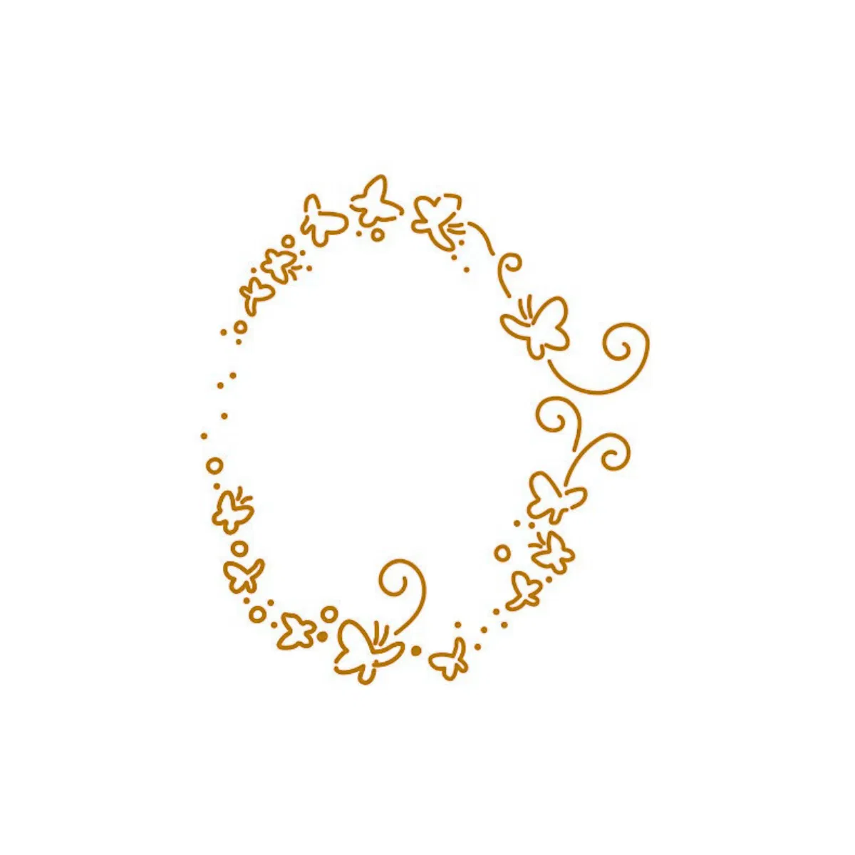 Creative Depot - Die - Kartenhintergrund Schmetterlingsei