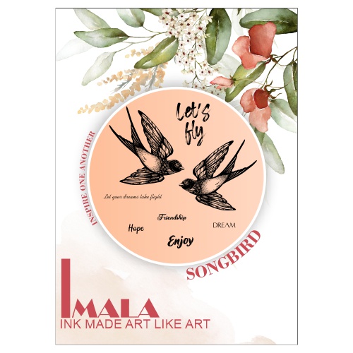 IMALA - A5 STAMP - SONGBIRD - 090524E IMALA - A5 STAMP - SONGBIRD - 090524E