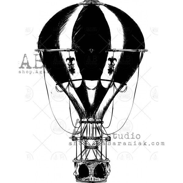rubber-stamp-id-320-vintage-balloon-320