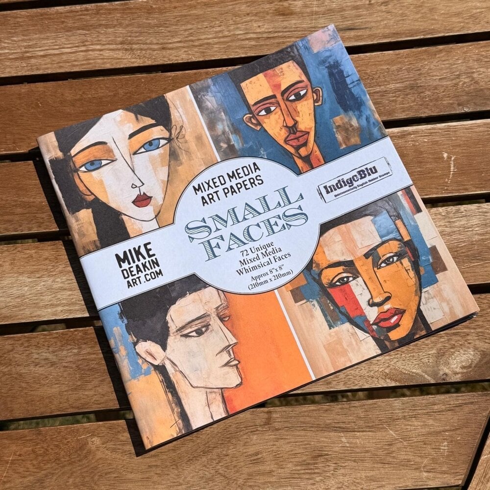 Small Faces 8x8 Inch Paper Book