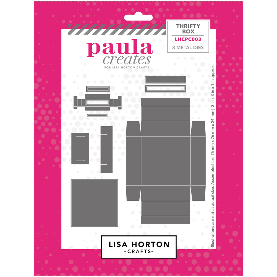 Lisa Horton Crafts - Thrifty Box Die Set by Paula Creates
