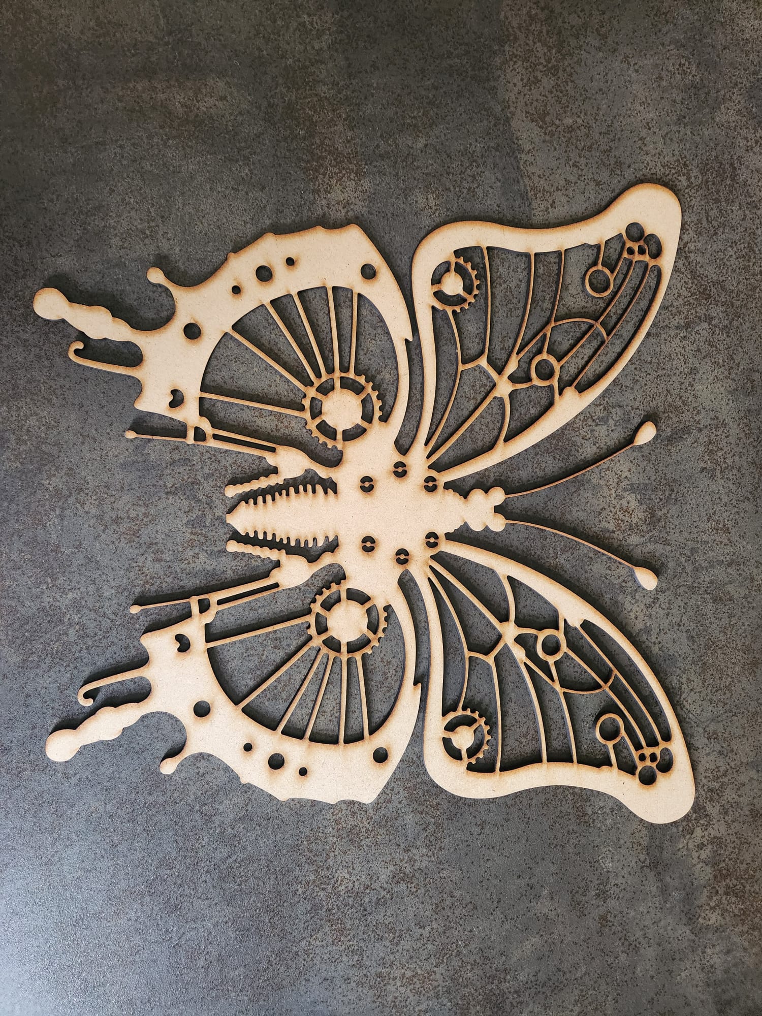 MDF - Butterfly Steampunk 