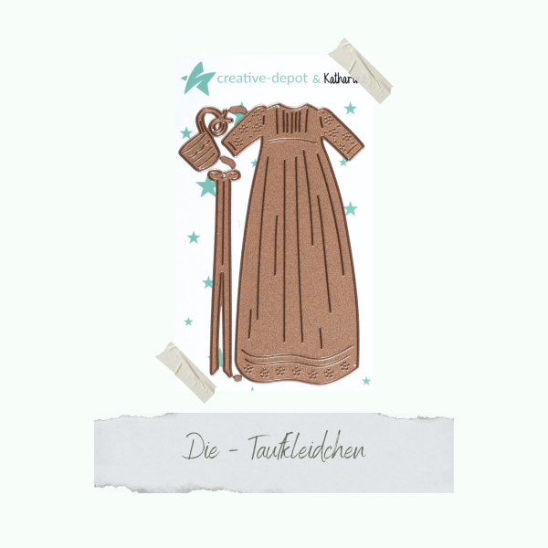 Creative Depot -  Die - Taufkleidchen 