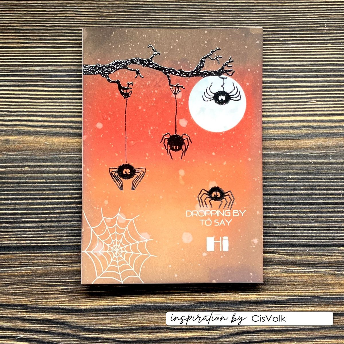 Vaessen Creative • Silikonstempel by Carla Creates Spiders 14St.