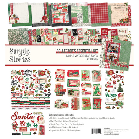 Simple Stories Simple - Simple Vintage Dear Santa Collector's Essential Kit Simple Stories Simple - Simple Vintage Dear Santa Collector's Essential Kit