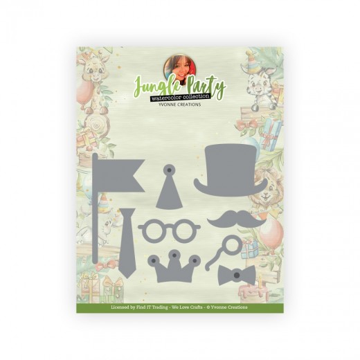 Dies - Yvonne Creations - Jungle Party - Jungle Accessories 
