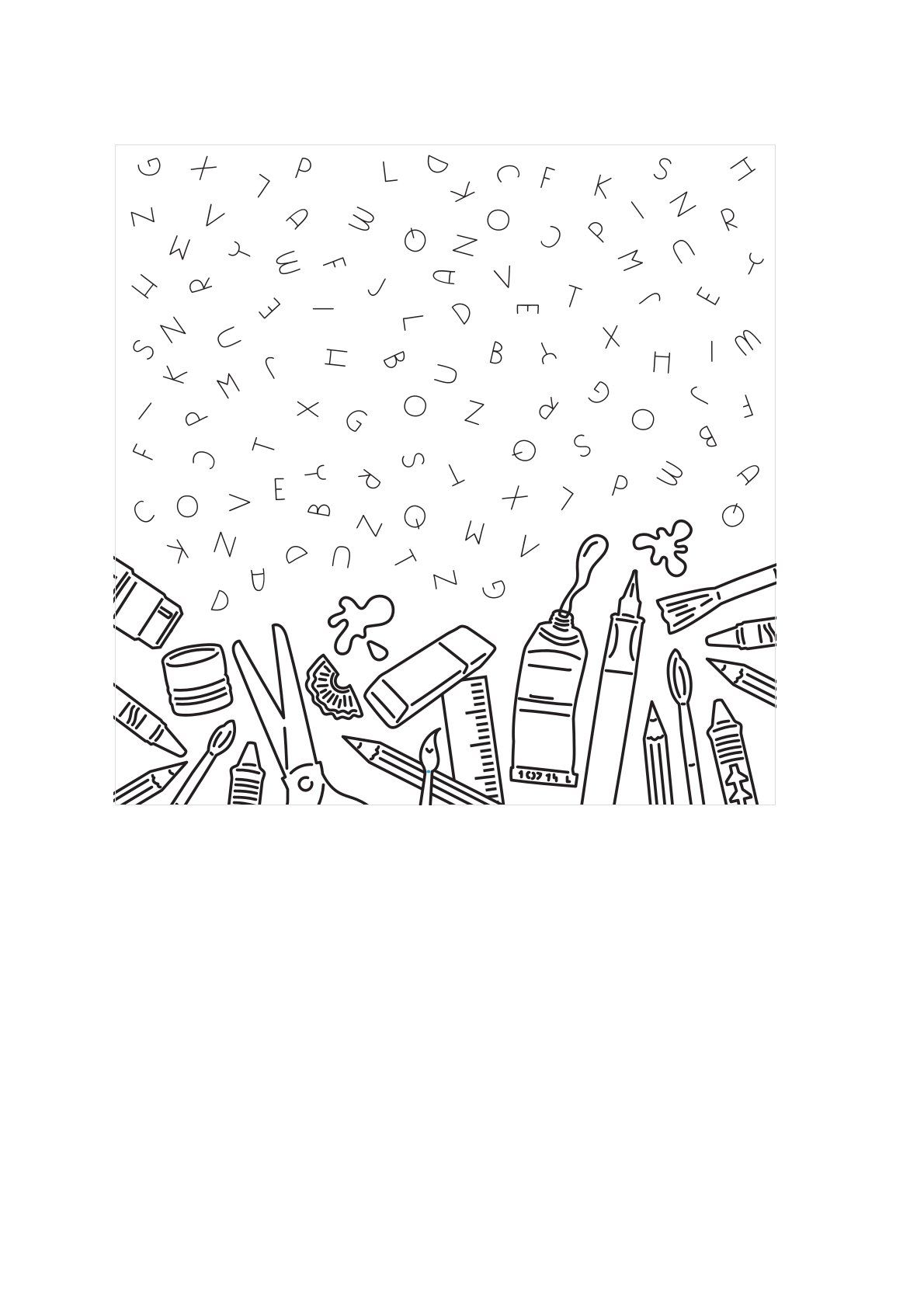 Creative Depot - Prägefolder - Schulstart - 15 x 15 cm