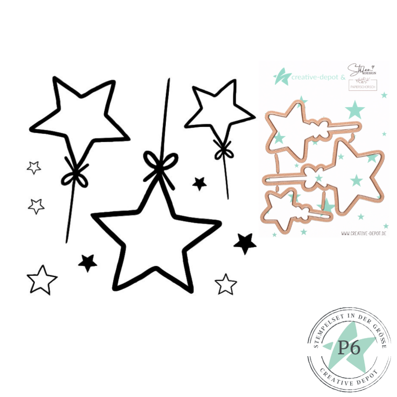 Creative Depot - Bundle - Sternanhänger 