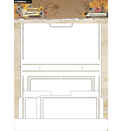 Studio Light -Memory Journal Sweet Bee Memories nr.06