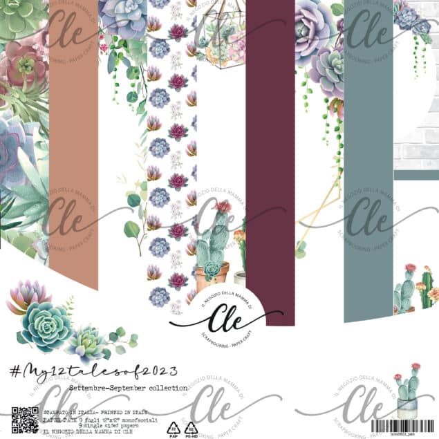 Cle - PAPER PACK- 12X12 – MY 12 TALES OF 2023 – SEPTEMBER COLLECTION
